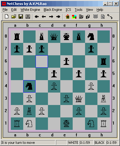 Network multiplayer game: NetChess