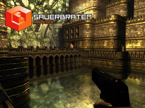 Network multiplayer game: Saurebraten