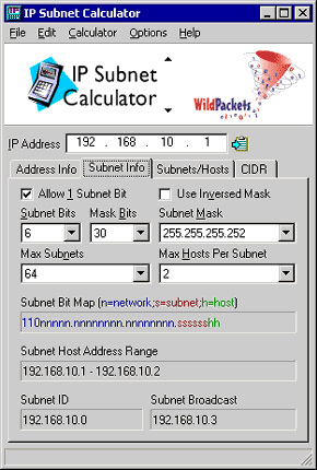 IP Subnet Calculator